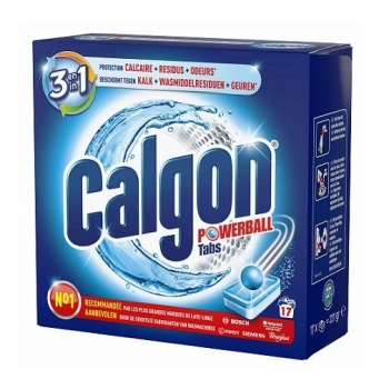 Calgon Odkamieniacz do Pralki w Tabletkach – 17 szt. | Paleta 420 opakowań | HURT